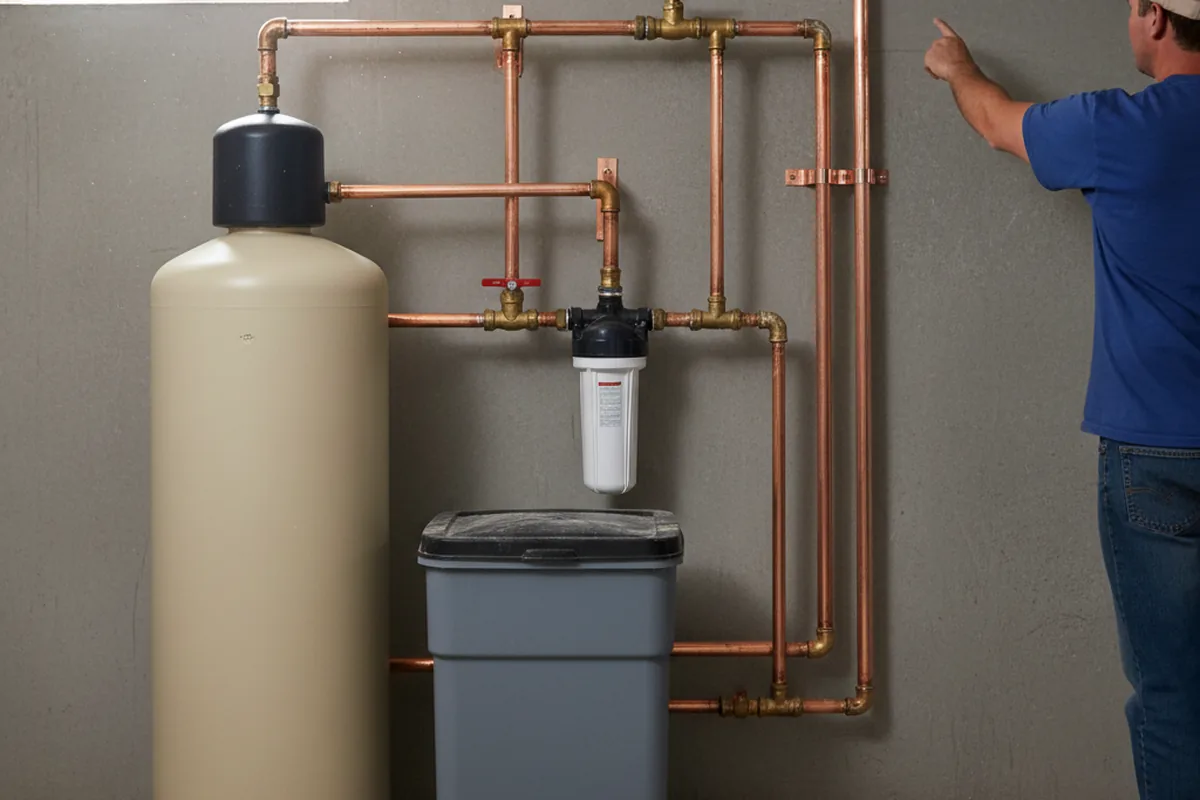 Whole-house water treatment system installed in Duck River